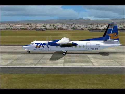 Fokker F-27 TAM Bolivia FAB-98 (FS2004)