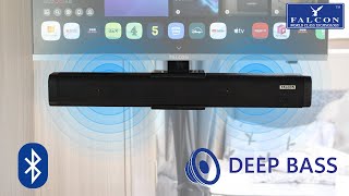 FALCON 30W IMMERSIVE SOUNDBAR - upgrading your audio system for your camping TV and more...