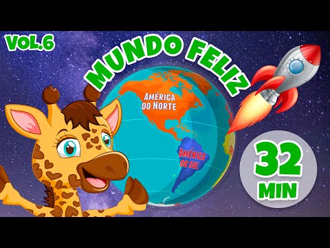 Mundo Feliz Vol. 6 - Giramille 32 min | Desenho Animado Musical