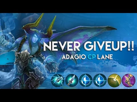 Vainglory Gameplay - Episode 197: NEVER GIVE UP!! Adagio |CP| Lane Gameplay |1.17|