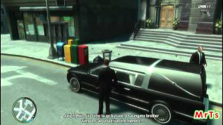 Grand theft auto 4 mission 59 Undertaker (Francis&#39;s funeral)