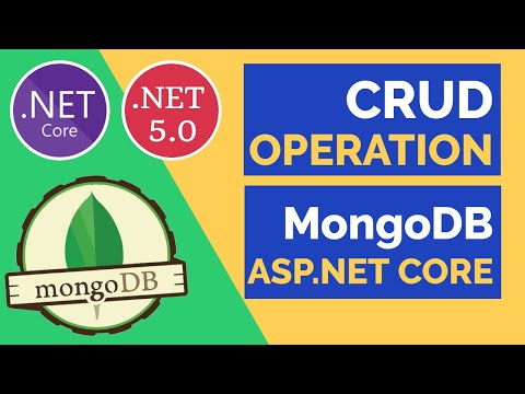 ASP NET Core with MongoDB || Complete CRUD || MongoDB Compass || NoSQL || NET 5 0