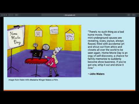 L.A. as Subject Virtual Talk-Shop: Los Angeles Home Movie Day 2020