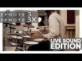 EFNOTE 3/3X Live Sound Edition - custom kits tailored by your drum-tec e-drum experts