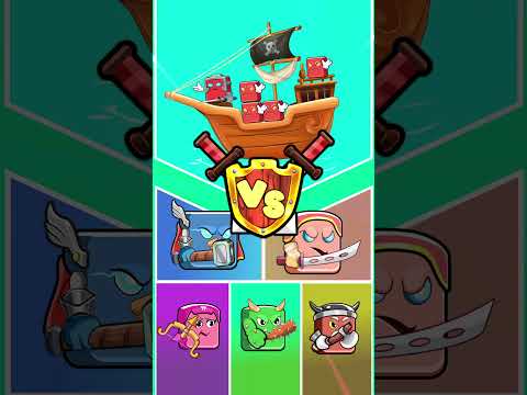 Block Tower Clash: Build, Stack, Battle! 🧱⚔️ #shorts