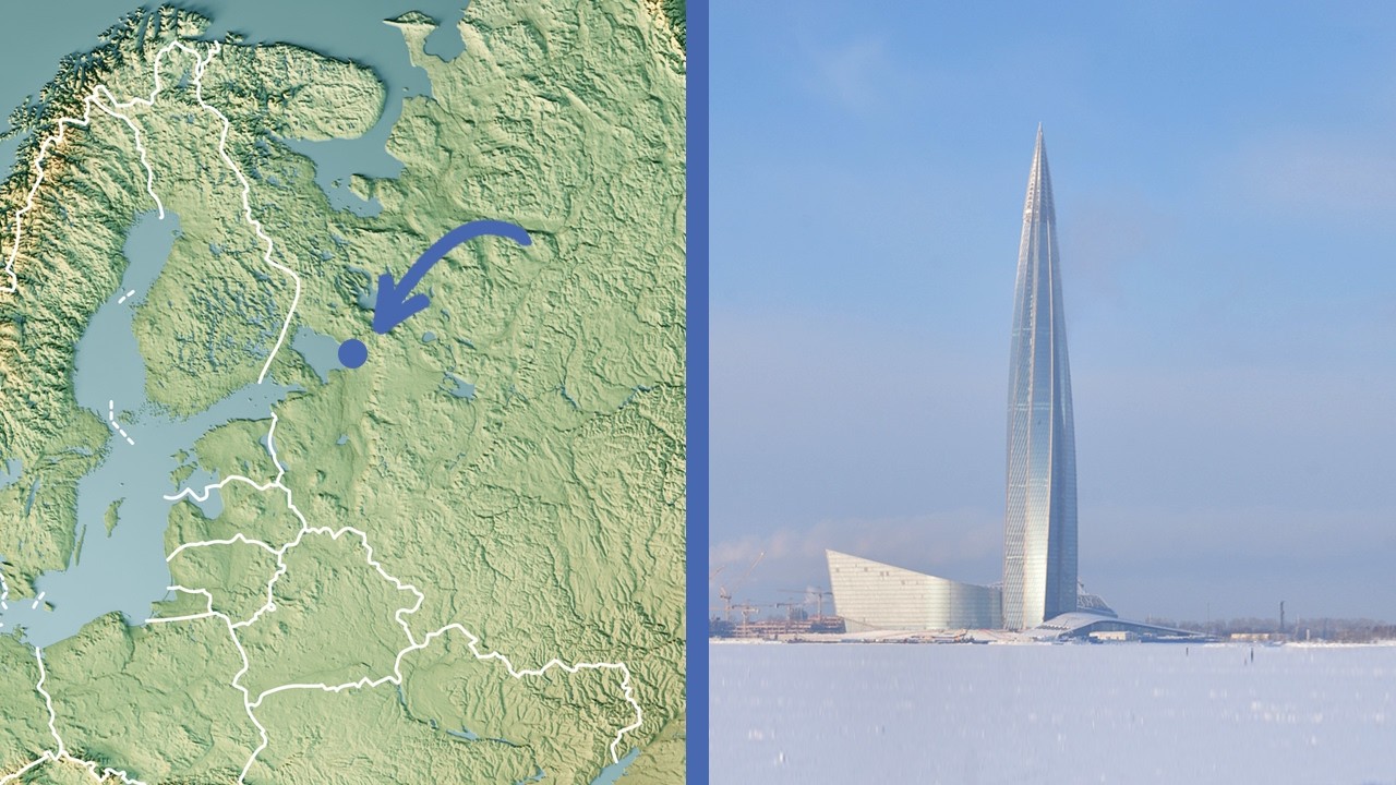 Why Russia Built a Skyscraper in the Middle of Nowhere