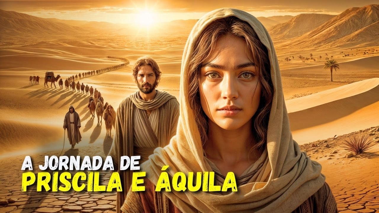 Priscila e Áquila Uma Jornada de Fé, Dedicação e Transformação | HITÓRIAS BÍBLICAS