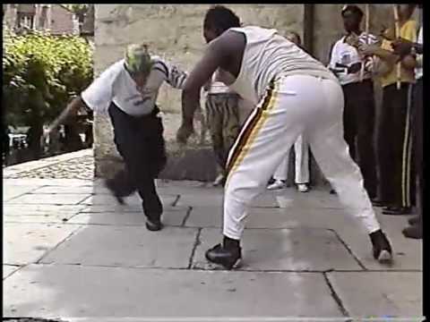 Capoeira Angola @ Délémont, 2003, Mestre Braga & Pedro