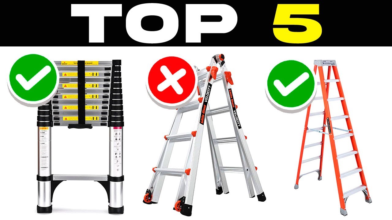 TOP 5 BEST LADDERS 2026 | Telescoping LADDERS on AMAZON