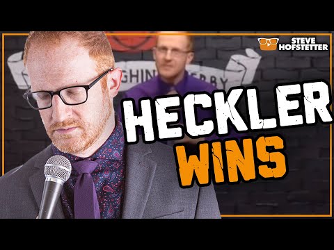 Steve Hofstetter Loses to a Heckler
