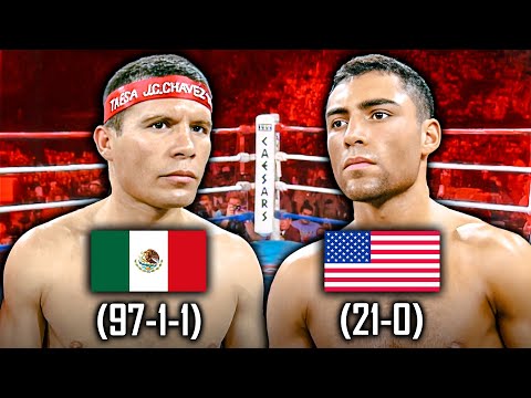 Julio Cesar Chavez (Mexico) vs Oscar De La Hoya (USA) | Boxing Fight Highlights