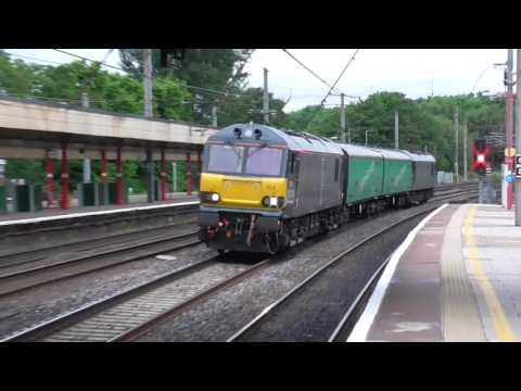 92014/92010 5z70 Mossend Yard - Crewe Carriage Sidings, 17th June 2016