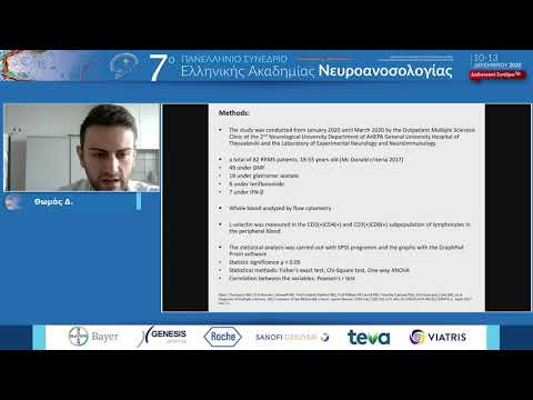 Thomas D. - CD4/CD8 L-SELECTIN expression in the peripheral blood of patients with RRMS treated with DIMETHYL FUMARATE