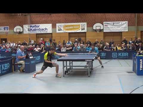 Dickhardt vs Juzbasic Stativ 20190324  TV Hilpoltstein Passau Table Tennis Second Leage Germany  28