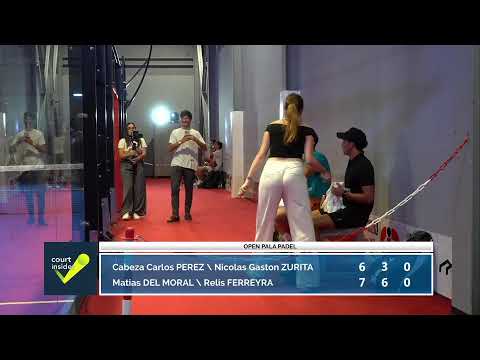 PEREZ/ZURITA VS DEL MORAL/FERREYRA FINALE OPEN PALA PADEL NOLA 10000€