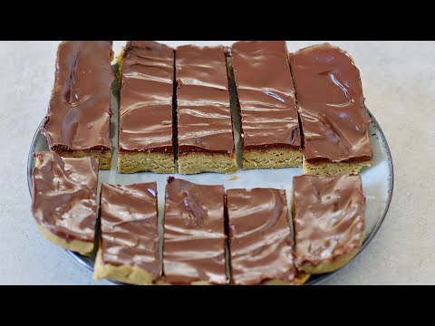 Chocolate PROTEIN BARS That Are Easy To Make And No-Bake!