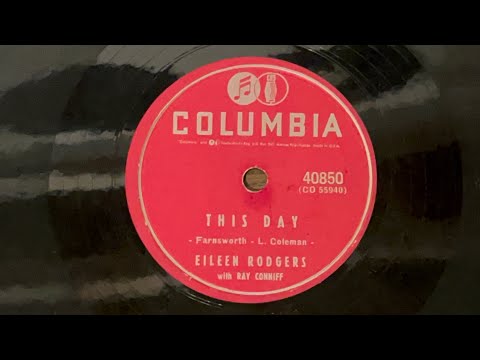EILEEN RODGERS - THIS DAY (1957) 78 RPM!