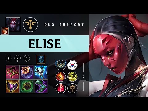 Elise Support vs Lulu - KR Challenger Patch 26.02
