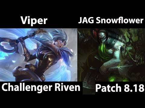 [ Viper ] Riven vs Urgot  [ JAG Snowflower ] Top  - Viper Riven Gameplay