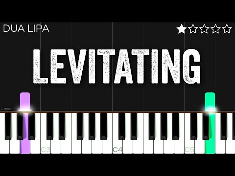 Dua Lipa - Levitating | EASY Piano Tutorial