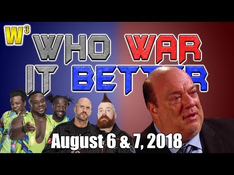 Paul Heyman's Emotional Interview! Insane Tag Team Main Event! | Who War It Better