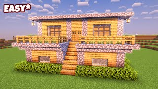 Minecraft Starter House in Under 5 Minutes!
