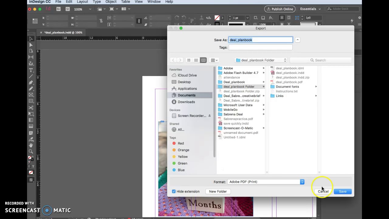 Graphic Design Crash Course: Exporting a File