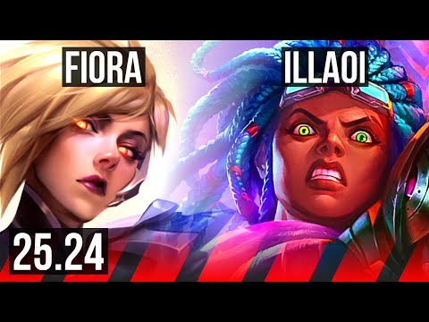 FIORA vs ILLAOI (TOP) | EUW Challenger | 25.24