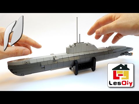 New Arrival from the LesDiy.com - MOC-30342 U-Boat Type XXI - Unboxing & Review (4K)