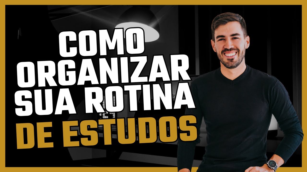 Como Organizar Sua Rotina de Estudos | Prof. Marcílio Ferreira