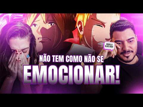 CASAL REAGE: A MORTE DE UM UZUMAKI 💔 - Pai & Filho (Boruto) | Meckys Feat.‪@henriquemendonca‬