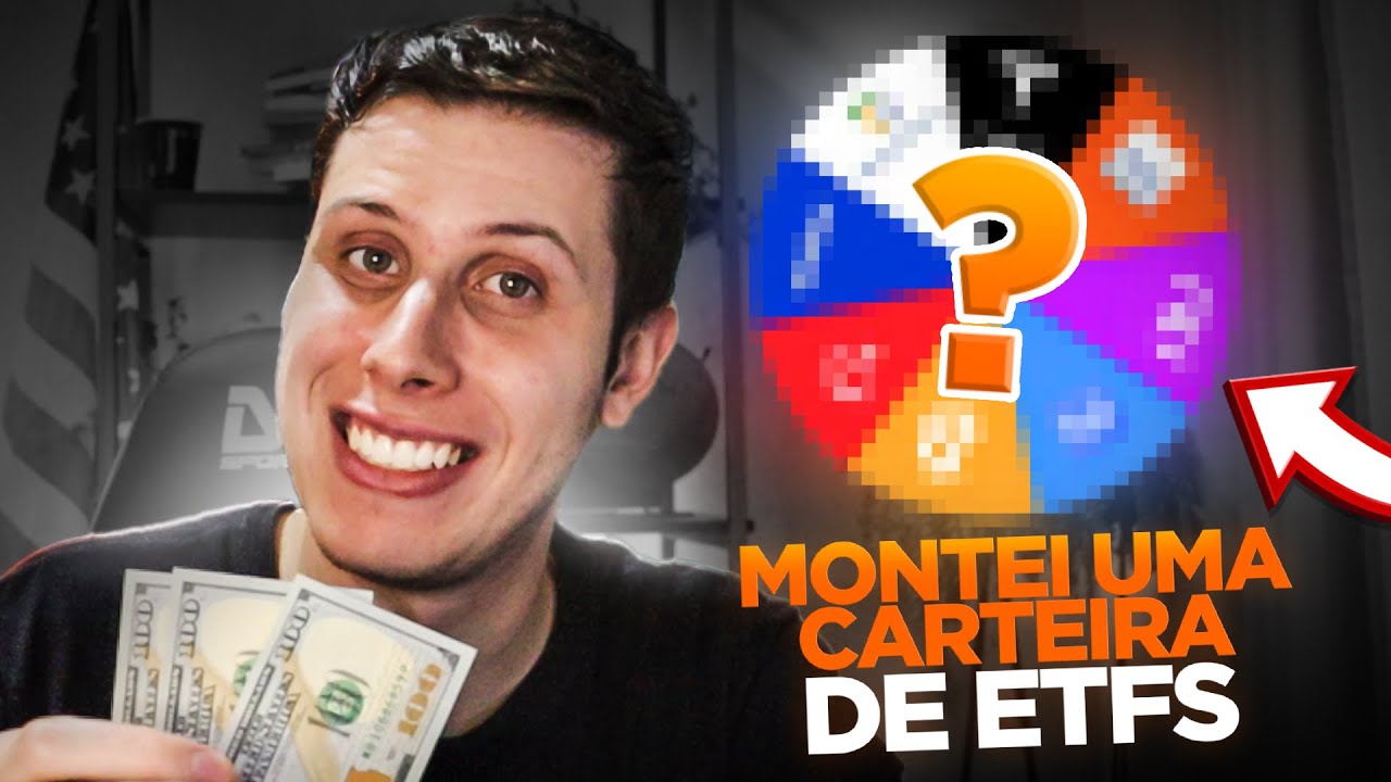 Carteira ARROJADA de ETFs em dólar (Montei na prática)
