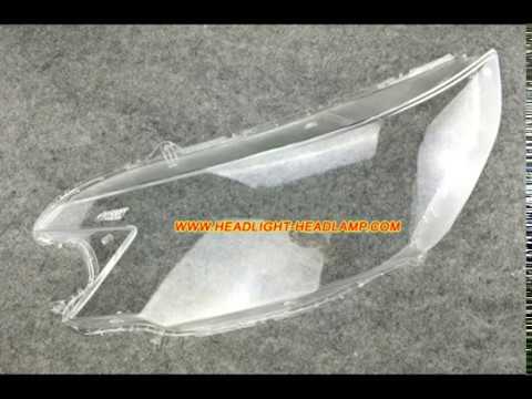 Honda CR V RM1 Headlight Plastic lens Cover Lenses Foggy Replacement