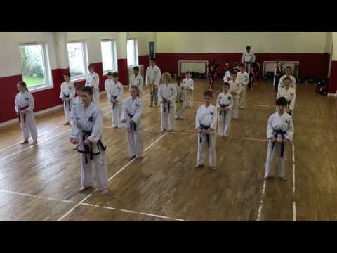 Junior Taekwon-Do Class Pattern - Chon Ji Tul