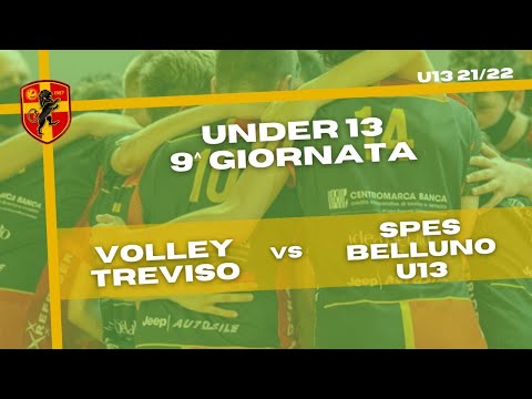 U13: VOLLEY TREVISO - SPES BELLUNO U13