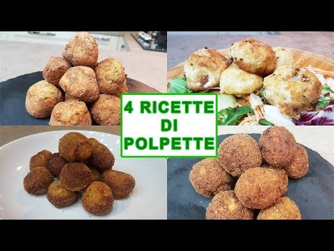 4 RICETTE DI POLPETTE BUONISSIME | FoodVlogger