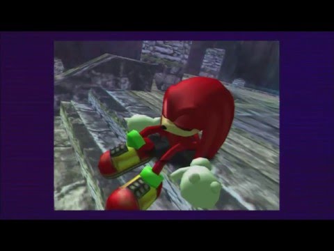 Sonic Adventure Playthrough pt31 - The Fall Of Angel Island (Knuckles' Story)