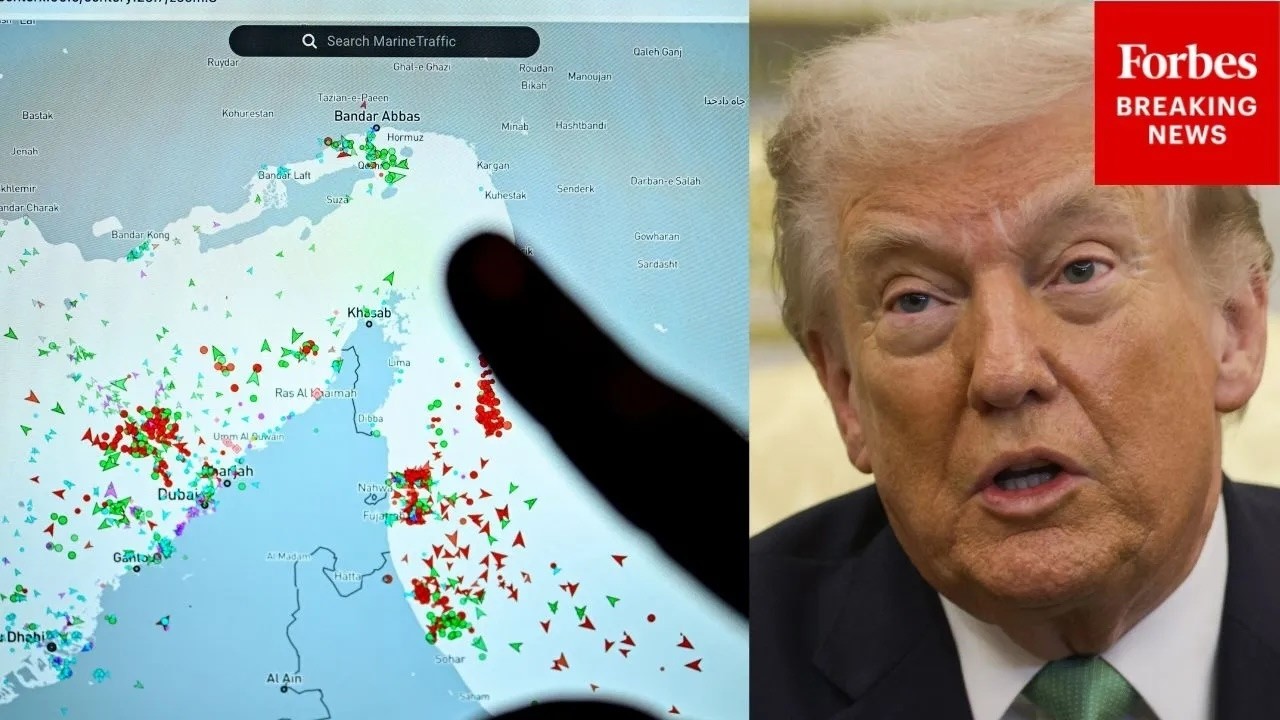 Video | Trump Tells Reporters That Iran Is Allowing '20 Boats Of Oil' Through Strait Of Hormuz