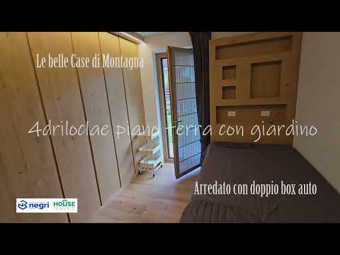 Video - VENDESI Chalet Borgo Alpino Quadrilocale con 250 mq. di giardino