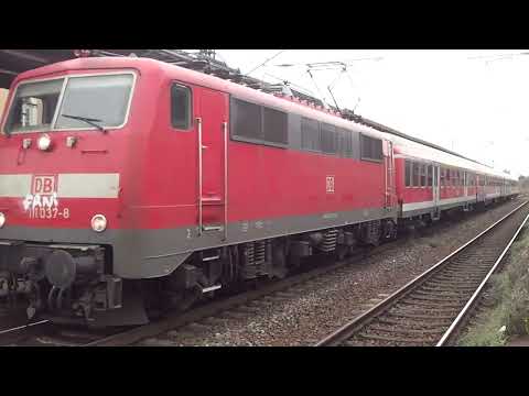 August 24-2018 ! DB 111 037-8 With Passenger Train ( Empty ride to Cologne) at Kaldenkirchen 🇩🇪 !!!!