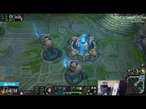 League Of Legends S7 — Meteos Play Jhin Lux vs Ezreal Thresh Bot  Ranked Gameplay