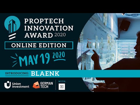 Introducing: blaenk | PropTech Innovation Summit 2020: Winner