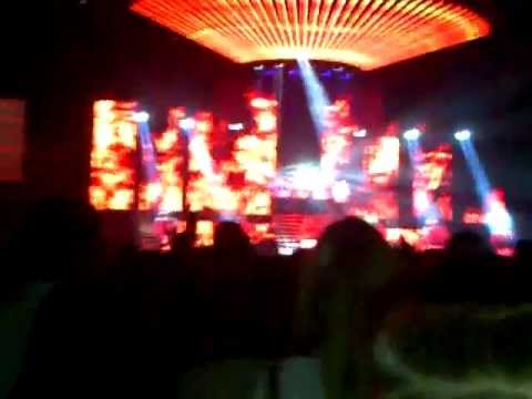 Craig Colton, X-Factor tour 2012, London O2 Arena, 31st March, Set fire to the rain.