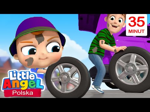 Tata to mój bohater + więcej | Little Angel Polska - Piosenki dla dzieci