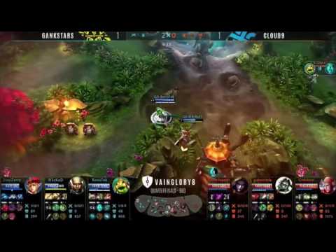 Gankstars Vs. Cloud9 (C9) GAME THREE: Vainglory 8 Spring Opener NA Split 1 Week 4