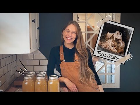 Turning My Holiday Turkey Scraps Into FREE Broth! + How To Freeze & Pressure Can It!