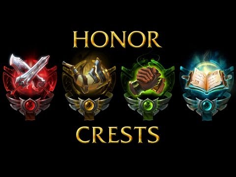 LoL Animations - Honor badges