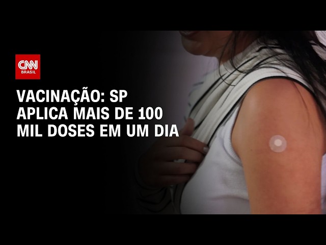 Campanha de Multivacinação: 109 mil doses de vacinas são aplicadas em SP | AGORA CNN