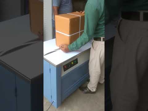 Semi Automatic Box Strapping Machine