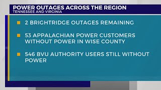 LIST: Power outages reported in the area